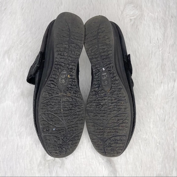 Abeo Shoes Abeo Ella Geo Black Mary Jane Orthotic Comfort Shoes 85